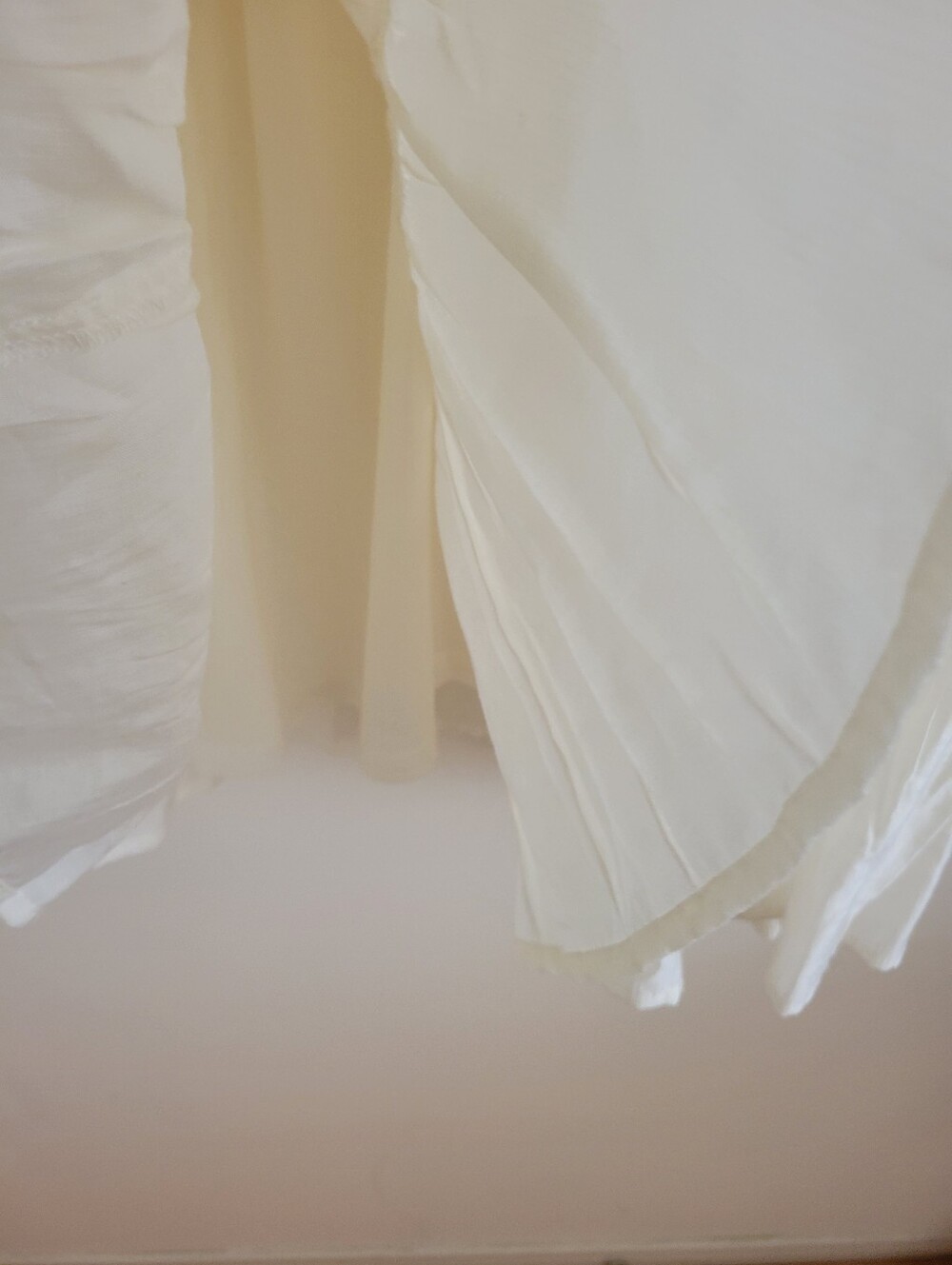 BLU PEPPER Cream Tiered Babydoll Dress - Picture 5 of 5